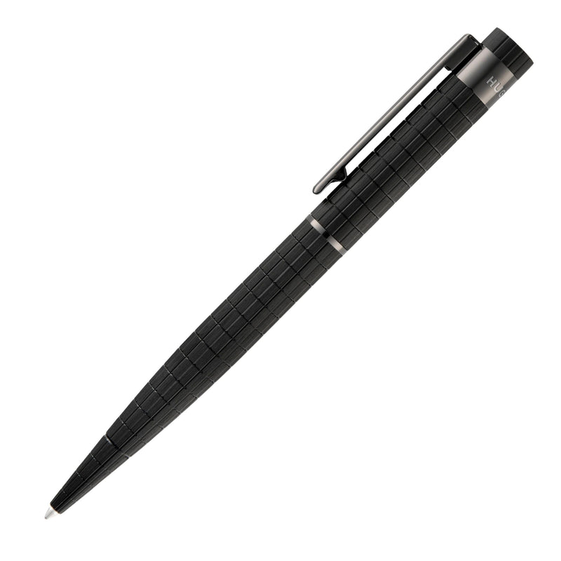 Hugo Boss Bauhaus Loop - Penna a sfera, colore: Nero