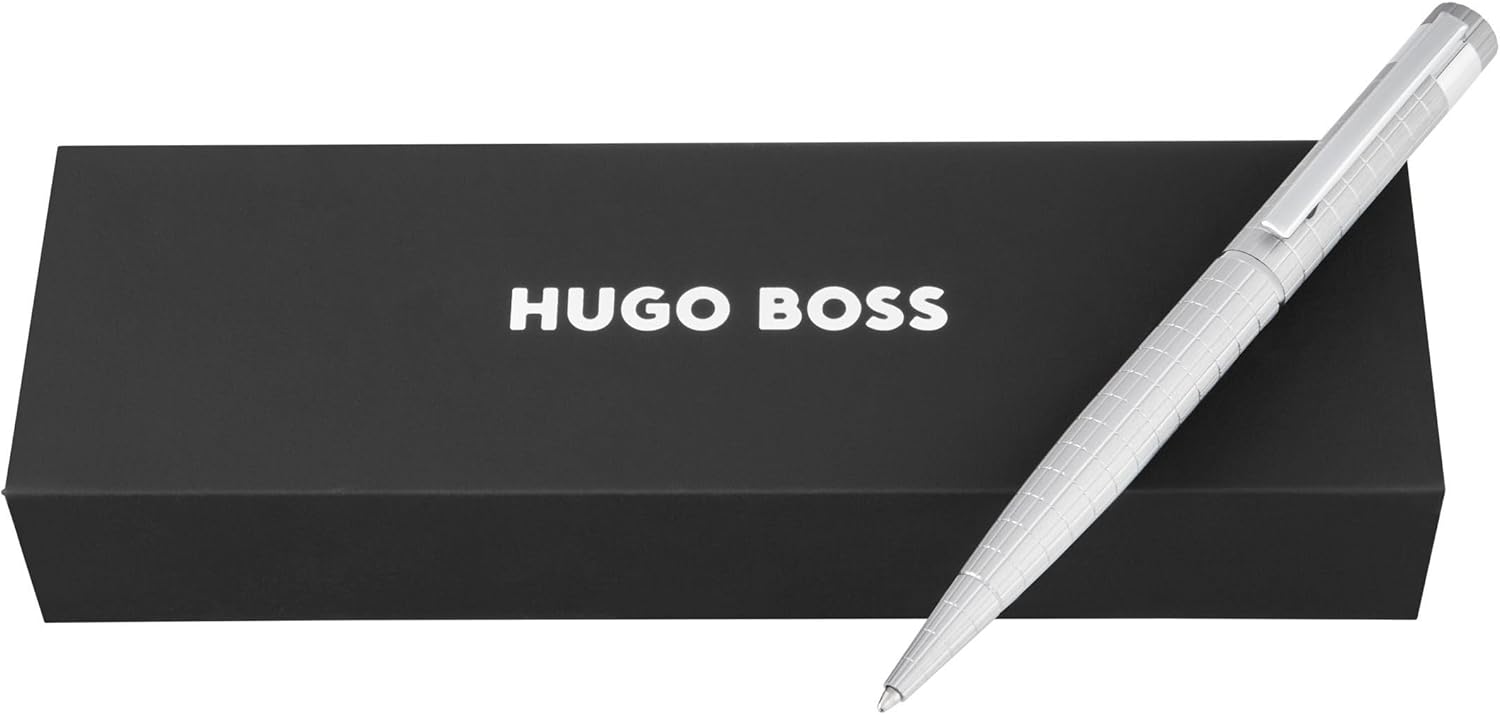 Hugo Boss Ballpoint Pen Loop Bauhaus Grey