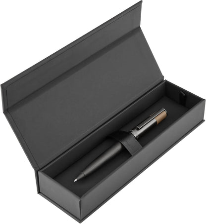 BOSS HUGO Gear Balance Writing Instrument Collection - High Quality Brass & Aluminium Writing Instrument with Modern Design - Gift Box Included (HSS543) (Ballpoint Pen