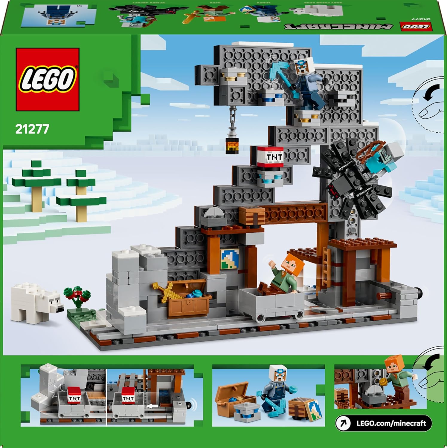 Lego: 21277 - Minecraft - La Miniera Delle Piccozze