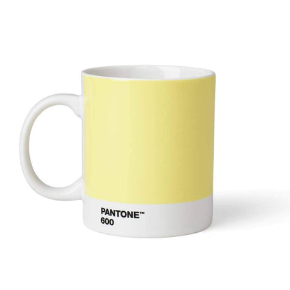 Copenhagen Design PANTONE Mug, coffee/tea cup, fine china (ceramic), 375 ml, light yellow, 600 C, Porcelain, One size
