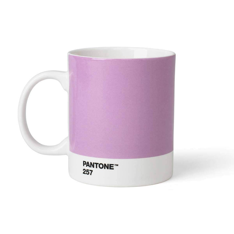 Pantone Porcelain Mugs 375 ml, Porcelain, Light Purple 257, 8.4 x 8.4 x 12.1 cm , 101030257
