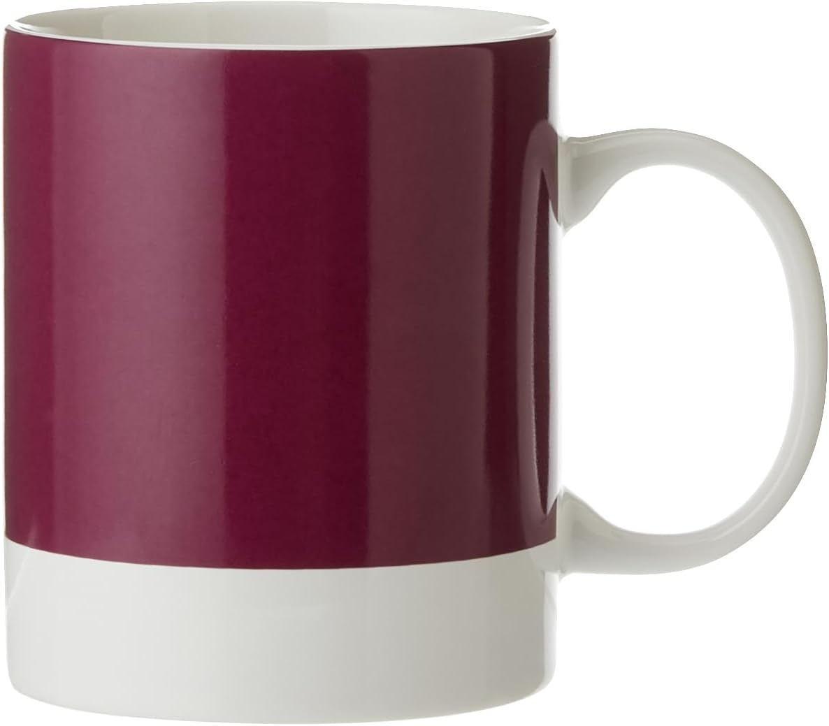 Copenhagen Design 101030229 PANTONE Mug, coffee/tea cup, fine china (ceramic), 375 ml, aubergine, 229 C, Porcelain, One size