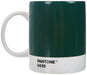 Copenhagen Design PANTONE Mug, coffee/tea cup, fine china (ceramic), 375 ml, dark green, 3435 C, Porcelain, 1 Count (Pack of 1)