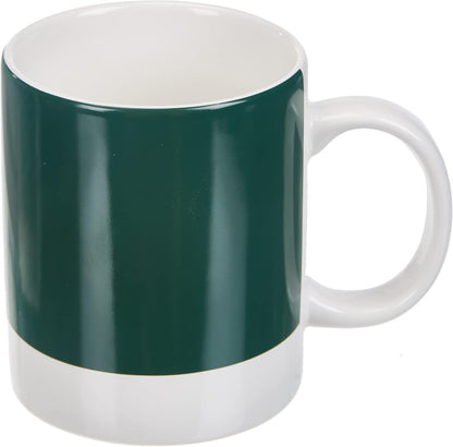 Copenhagen Design PANTONE Mug, coffee/tea cup, fine china (ceramic), 375 ml, dark green, 3435 C, Porcelain, 1 Count (Pack of 1)