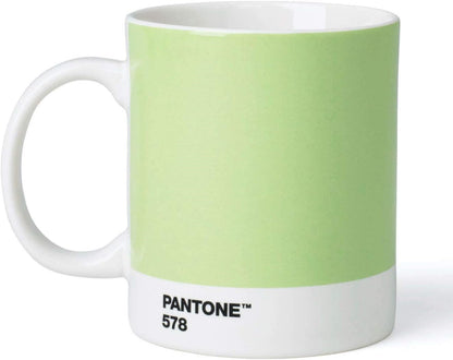 Pantone Porcelain Mugs 375 ml, Porcelain, Light Green 578, 8.4 x 8.4 x 12.1 cm , 101030578
