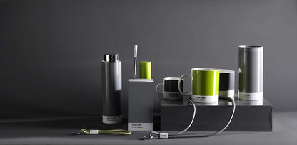 Copenhagen Design 101030419 PANTONE Mug, coffee/tea cup, fine china (ceramic), 375 ml, black, 419 C, Porcelain, One size