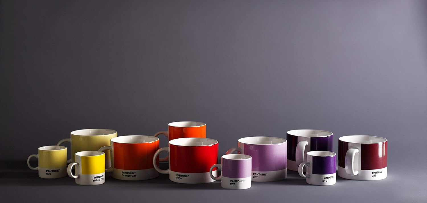Copenhagen Design Pantone Cup, Tea/Coffee Mug, fine China (Ceramic), 475 ml, Brown, 2322 C, one Size