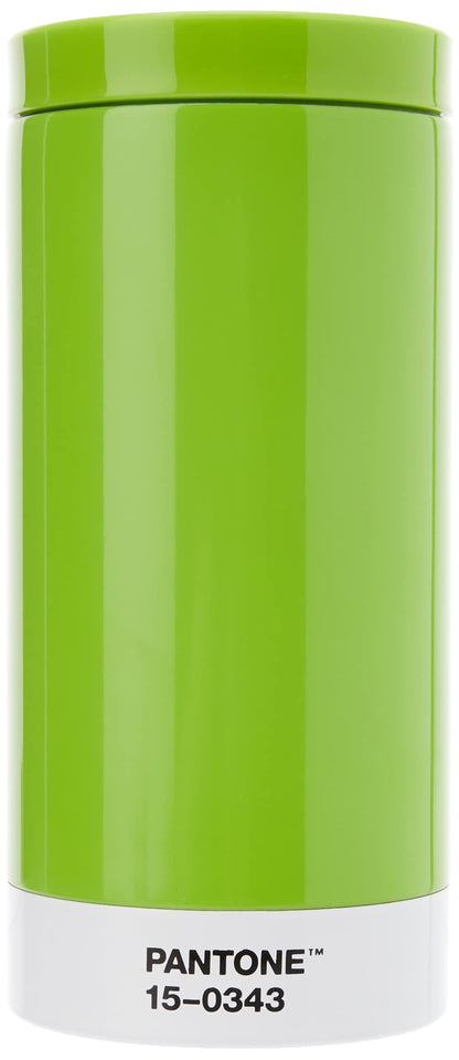 Copenhagen Design Pantone to Go, Stainless Steel Travel Mug/Thermo Cup, 430 ml, Green, Greenery 15-0343, Color of The Year 2017, 1 Count (Pack of 1