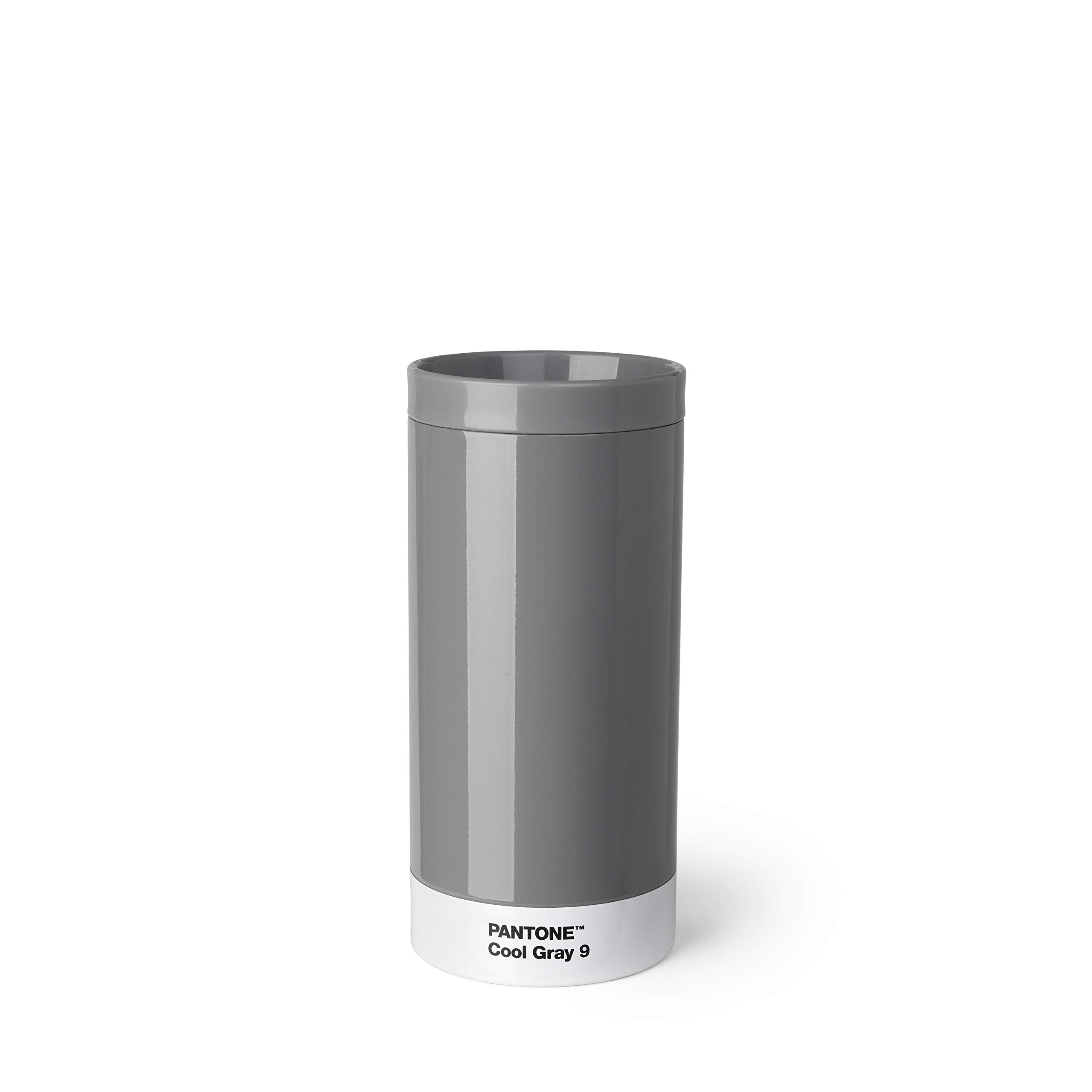 Copenhagen Design Pantone to Go, Stainless Steel Travel Mug/Thermo Cup, 430 ml, Grey, Cool Gray 9 C, 1 Count (Pack of 1