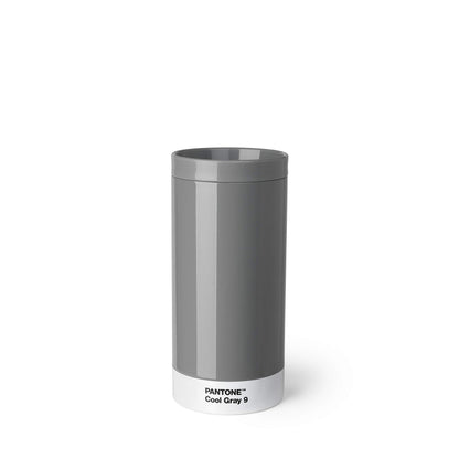 Copenhagen Design Pantone to Go, Stainless Steel Travel Mug/Thermo Cup, 430 ml, Grey, Cool Gray 9 C, 1 Count (Pack of 1