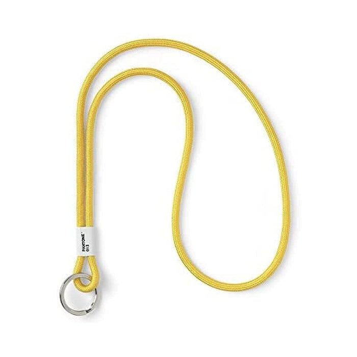 Copenhagen Design PANTONE Key Chain L, long key hanger, nylon, Yellow 012 C