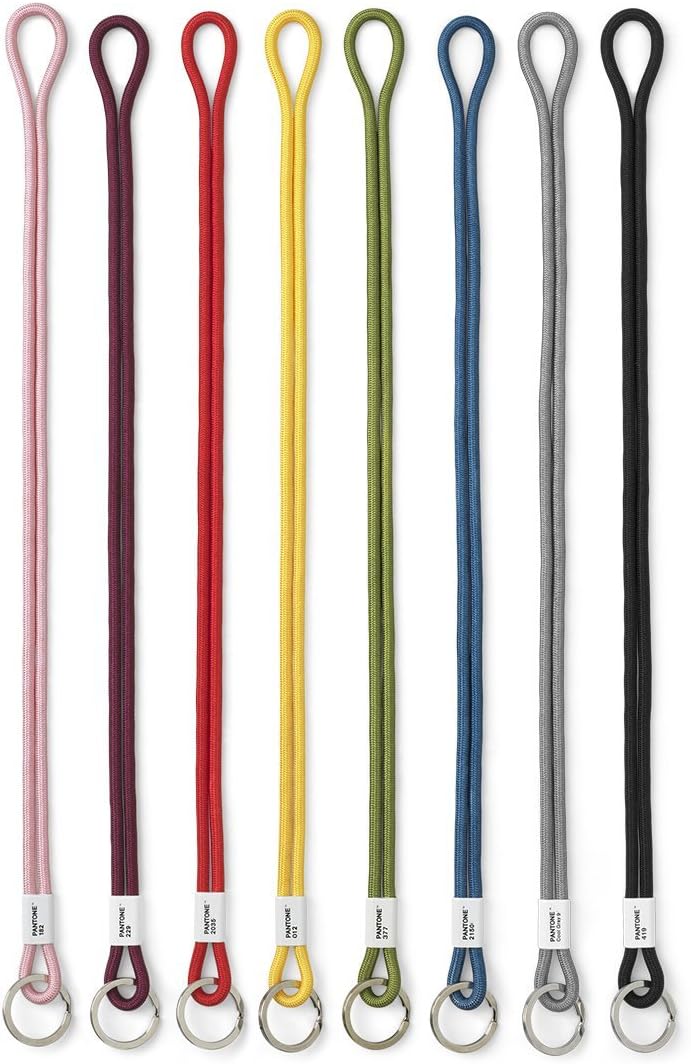 Copenhagen Design PANTONE Key Chain L, long key hanger, nylon, blue, 2150 C