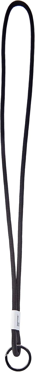 Copenhagen Design PANTONE Key Chain L, long key hanger, nylon, black 419 C