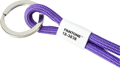 Copenhagen Design PANTONE Key Chain L, long key hanger, nylon, Ultra Violet 18-3838 (COY) 17284