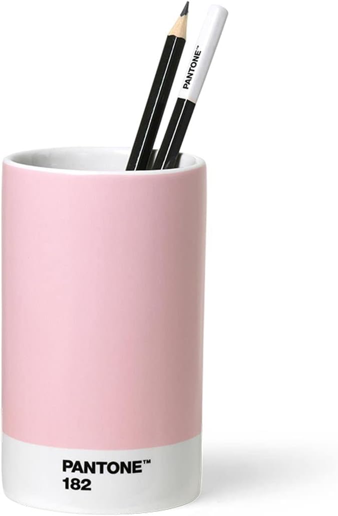 Pantone 2035 - Organizador de escritorio (porcelana), color rojo