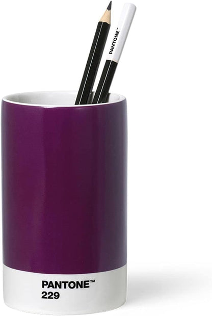 Pantone 2035 - Organizador de escritorio (porcelana), color rojo
