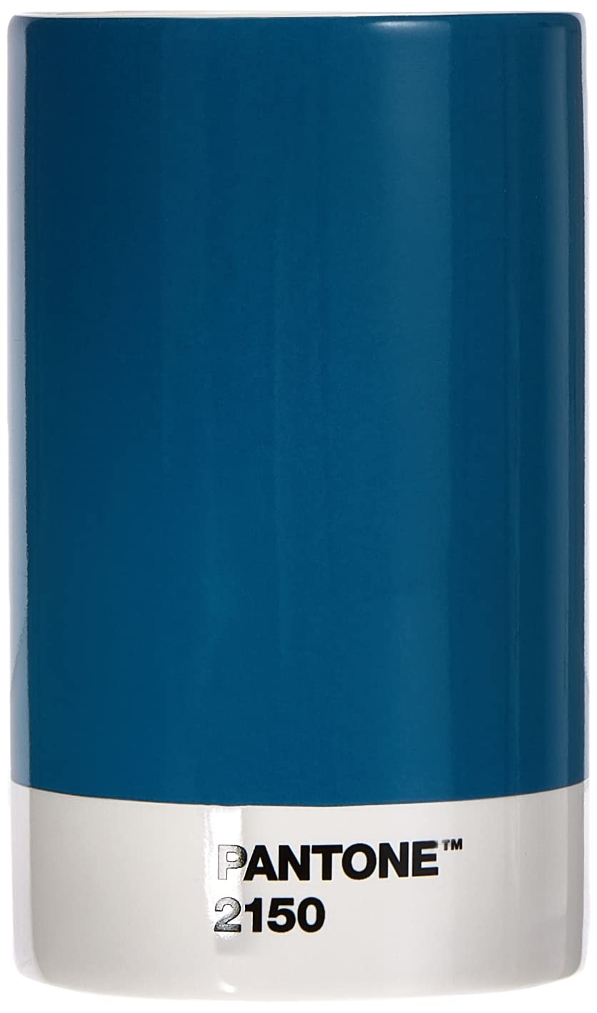 Pantone - Organizador de escritorio (porcelana), color azul