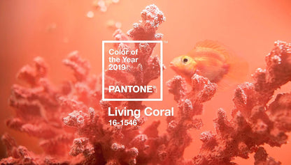 Copenhagen Design PANTONE Key Chain Long, Living Coral 16-1546 (COY19), 101311546
