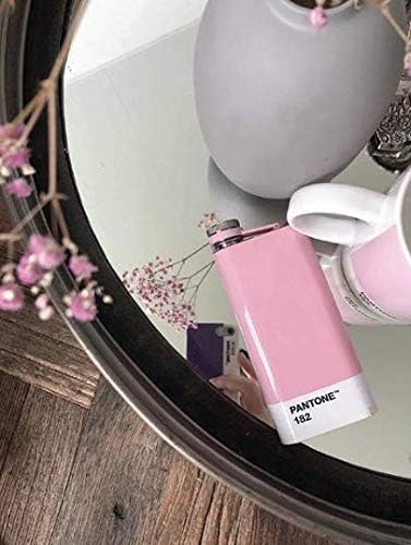 Pantone 101110182 Light Pink 182 Hip Flask Stainless Steel