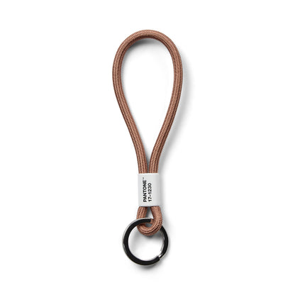 Pantone Key Chain Short, Colour of the Year 2025: Mocha Mousse 17-1230, Mocha Mousse 17-1230, kurz