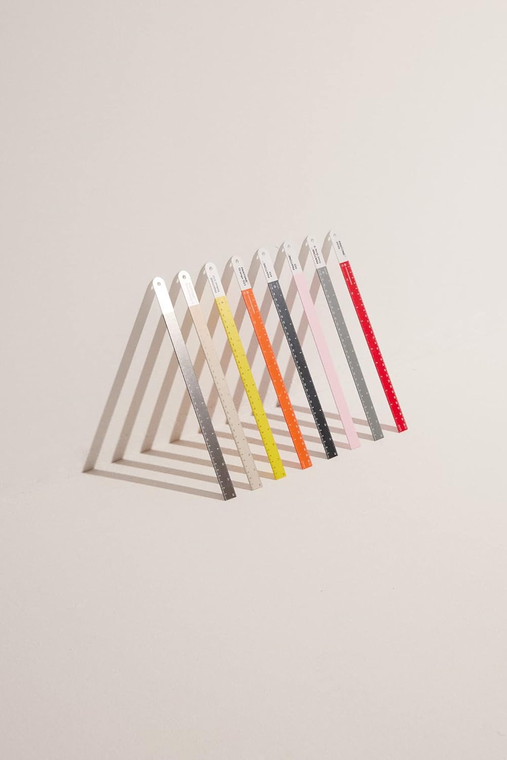 Copenhagen Design Pantone Ruler Steel 30 cm-Light Pink, One Size