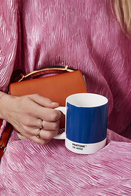 Pantone 101032019 Porcelain Mug + Gift Box, Classic 19-4052 COY20, 375 milliliters, Dark Blue, One Size