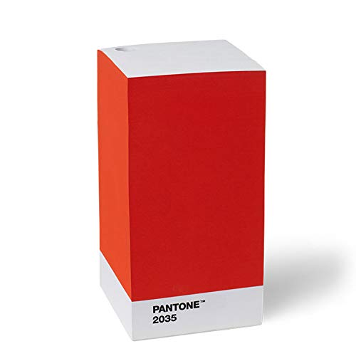PANTONE Sticky Note Pad, 1400 Pieces, Red 2035C