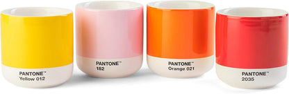 Copenhagen.design Pantone Cortado Thermo Cup,Orange, Ceramic, One Size