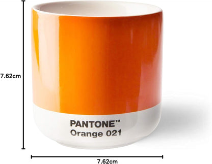 Copenhagen.design Pantone Cortado Thermo Cup,Orange, Ceramic, One Size