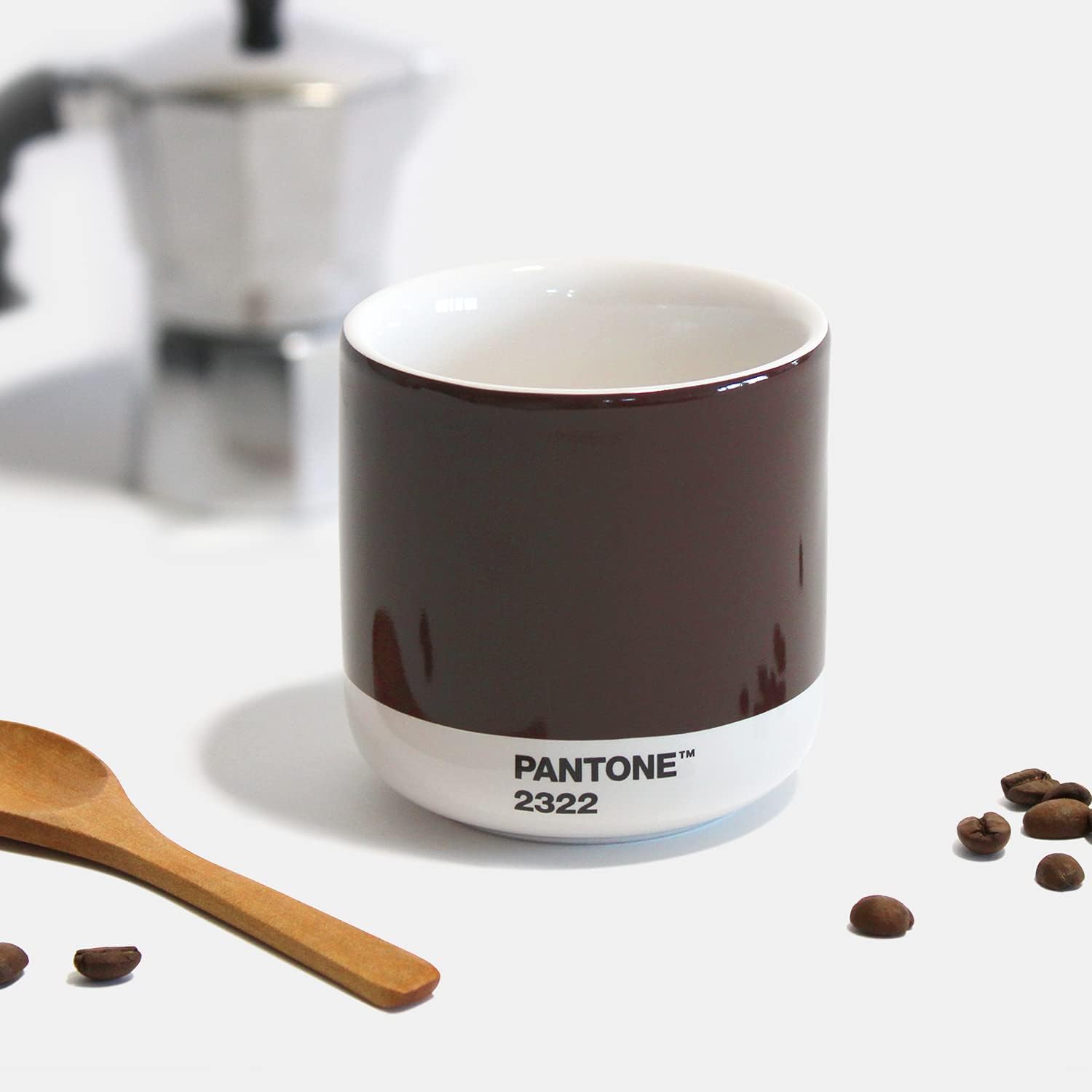 Copenhagen.design Pantone Cortado Thermo Cup, Brown, Ceramic, One Size