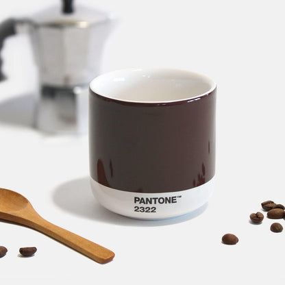 Copenhagen.design Pantone Cortado Thermo Cup, Brown, Ceramic, One Size