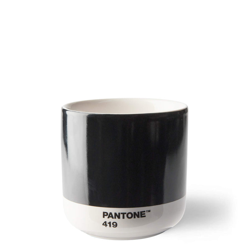 Copenhagen.design Pantone Cortado Thermo Cup, Black, Ceramic, One Size