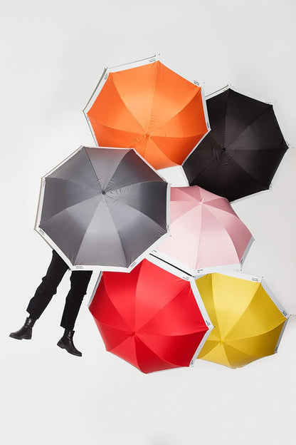 Copenhagen.design Pantone Umbrella Travel foldable in Box with keychainstrap, Black