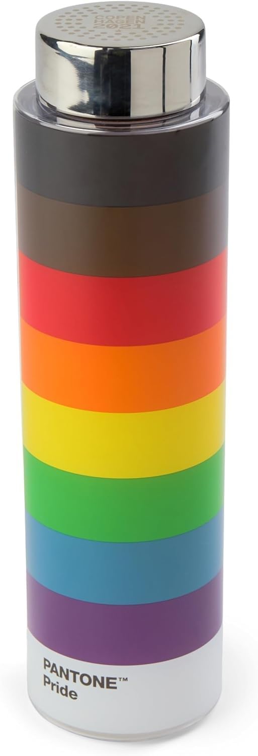 Copenhagen Design PANTONE Tritan Water Bottle with Screw Cap 500 ml Pride