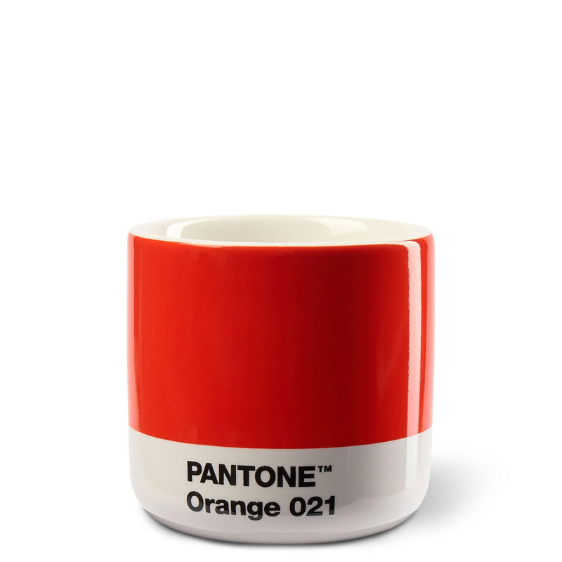 Copenhagen design Coffee Cup, Fine China porcelain, Orange, one Size