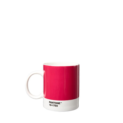 Pantone Colour of The Year (CoY) 2023 Viva Magenta 18-1750 Porcelain Mug with Gift Box