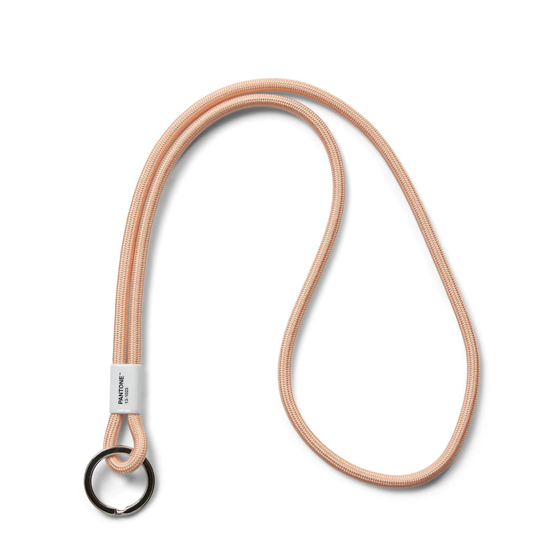 Pantone Key Chain Long, COY 2024 - Peach Fuzz 13-1023, pink, lang
