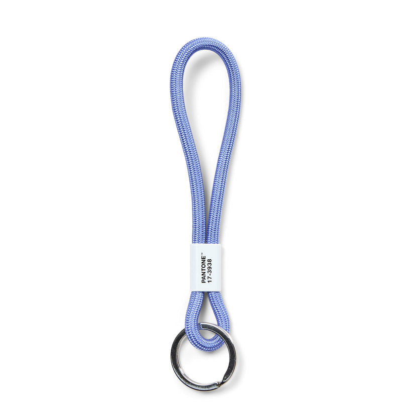 Pantone Design Lanyard Key Chain Short Keyring for Wrist Robust and Colourful CoY 2022 Very Peri 17-3938