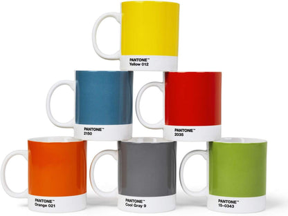 Porcelain mug, Pantone Color Green 3539C