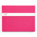 Pantone 18-2143 Plain Notebook with Pen and Ruler 160 Pages External Dimensions LxWxD: 240 x 190 x 20 mm Pink