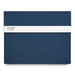 Pantone 19-4122 Notebook with Pen and Ruler, 160 Pages, External Dimensions LxWxD: 240 x 190 x 20 mm, Dark Blue