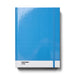 Copenhagen Design PANTONE Notebook L Unlined 96 Pages with Elastic Closure and Bookmark - Blue 2150