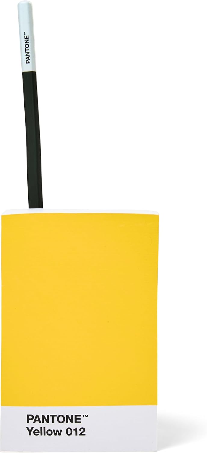 Pantone Sticky Notes Pad, Sticky Notes, Pack of 1400, Yellow 012 C