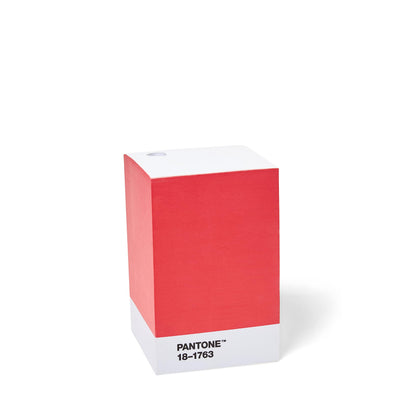 Pantone 18-1763 Sticky Notes Pad, Pack of 1400, Red