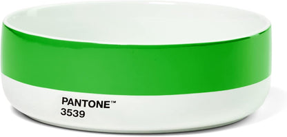 Copenhagen Design Pantone Porcelain Bowl, 6 Gift Box Colours, Yellow 012, Orange 021, Red 2035, Green 3539, Blue 2150, Violet 519