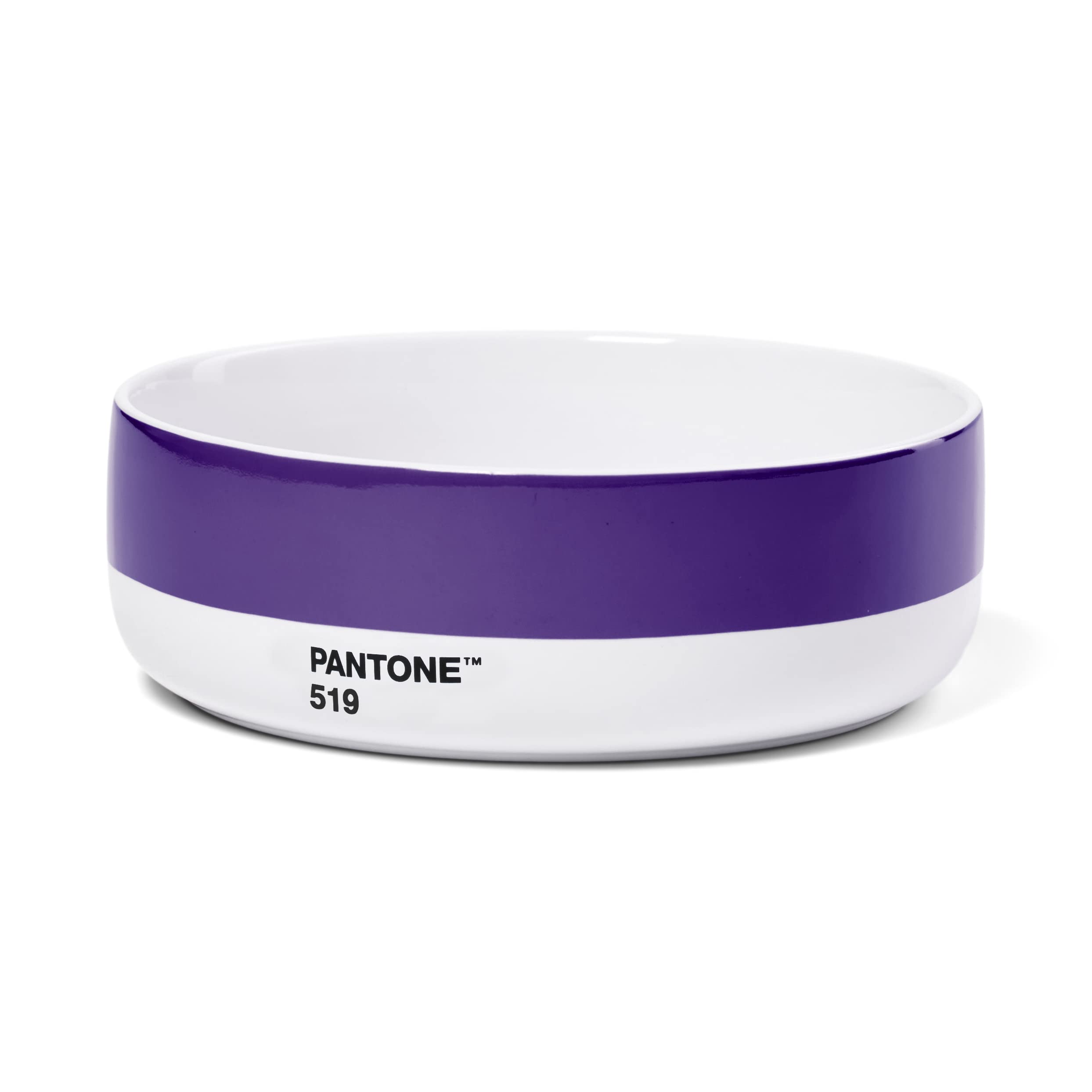 Copenhagen Design Pantone Porcelain Cereal Soup Bowl, Violet 519
