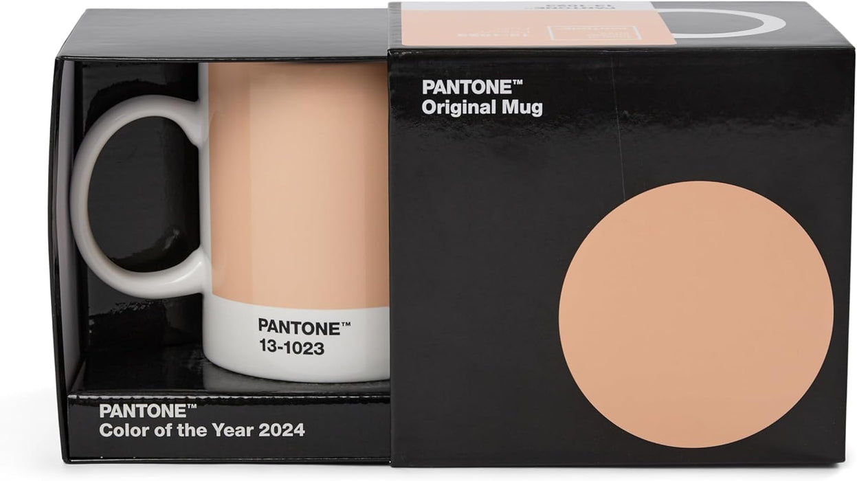 Pantone Porcelain Coffee Mug, 375 ml, COY 2024 - Peach Fuzz 13-1023