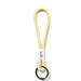 Pantone Design Lanyard Key Chain Short | Keyring Robust and Colourful | Short | Light Yellow 600, Light yellow 600, kurz