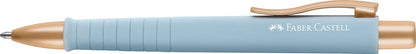 Faber-Castell 241186 - Bolígrafos urbanos con forma de bola de polietileno, color azul cielo (1 pieza